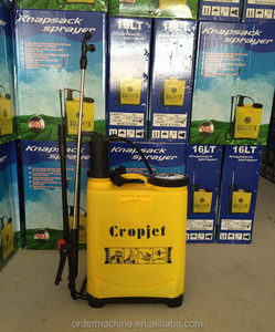 Pulverizador Manual de Mochila de 16L para Agricultura, Pulverizador Manual, Caja de Color Azul, Amarillo, CN;ZHE TM-16A, Gatillo Rojo 36 - Product Image 2