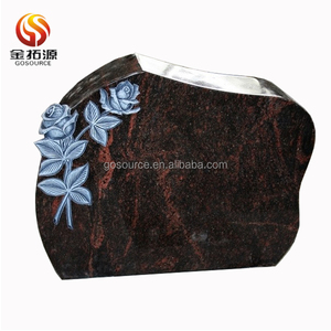 3 pierres colorées en <span class=keywords><strong>granit</strong></span> <span class=keywords><strong>bleu</strong></span>, pour sculpter une fleur - Product Image 2