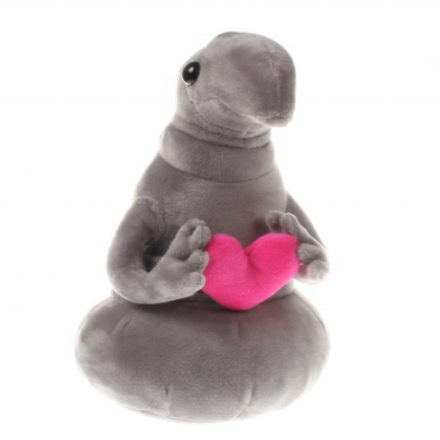 Dropshipping New Hot Waiting Plush Toy Zhdun Meme Tubby Gray Blob Zhdun Plush Doll Toys Homunculus Loxodontus
