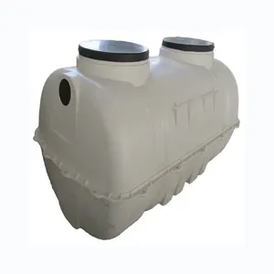 Grote geïntegreerde FRP zuivering tank Binnenlandse afvalwater behandeling plant riool septic tank Kleine FRP Septic Tanks voor Verkoop