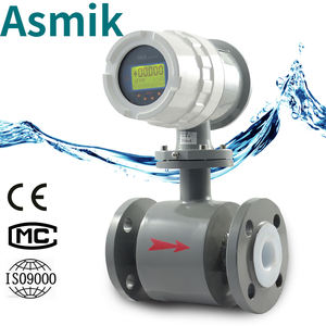 مقياس تدفق كهرومغناطيسي ذكي من أسميك لمعالجة المياه والصرف الصحي بسعر منخفض - Product Image 2