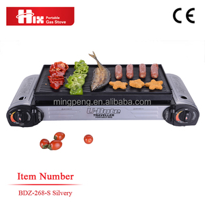 Poêle de camping primaire portable, 3 plaques multifonctions - Product Image 1