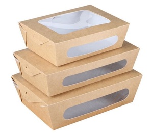 Personnalisé Boîte de Restauration rapide Jetable Faite Sur Commande de Boîte D'emballage De Salade - Product Image 2