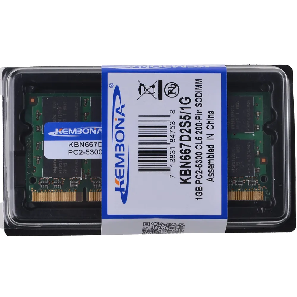 Testato rottami scheda madre 1gb ddr2 800 mhz 6.400 pc di memoria di massa del computer portatile comprare dalla cina