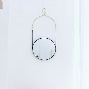 2019 nuevo diseño de marco de hierro de espejo de pared de espelhos decorative Nueva york muebles baratos - Product Image 3