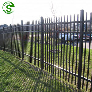 2025 thiết kế mới nóng bán rèn sắt hàng rào lối đi, biệt thự ranh giới kim loại picket hàng rào trang trí - Product Image 5