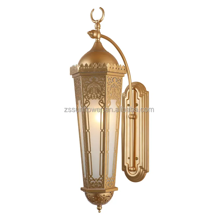 Arabic Style Mosque Project Big Chandelier Iron Large Lighting