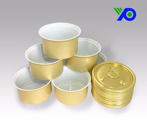 636 732 842 942 Hai Miếng Hộp Thiếc Thực Phẩm Tròn Có Nắp Mở EOE - Product Image 4