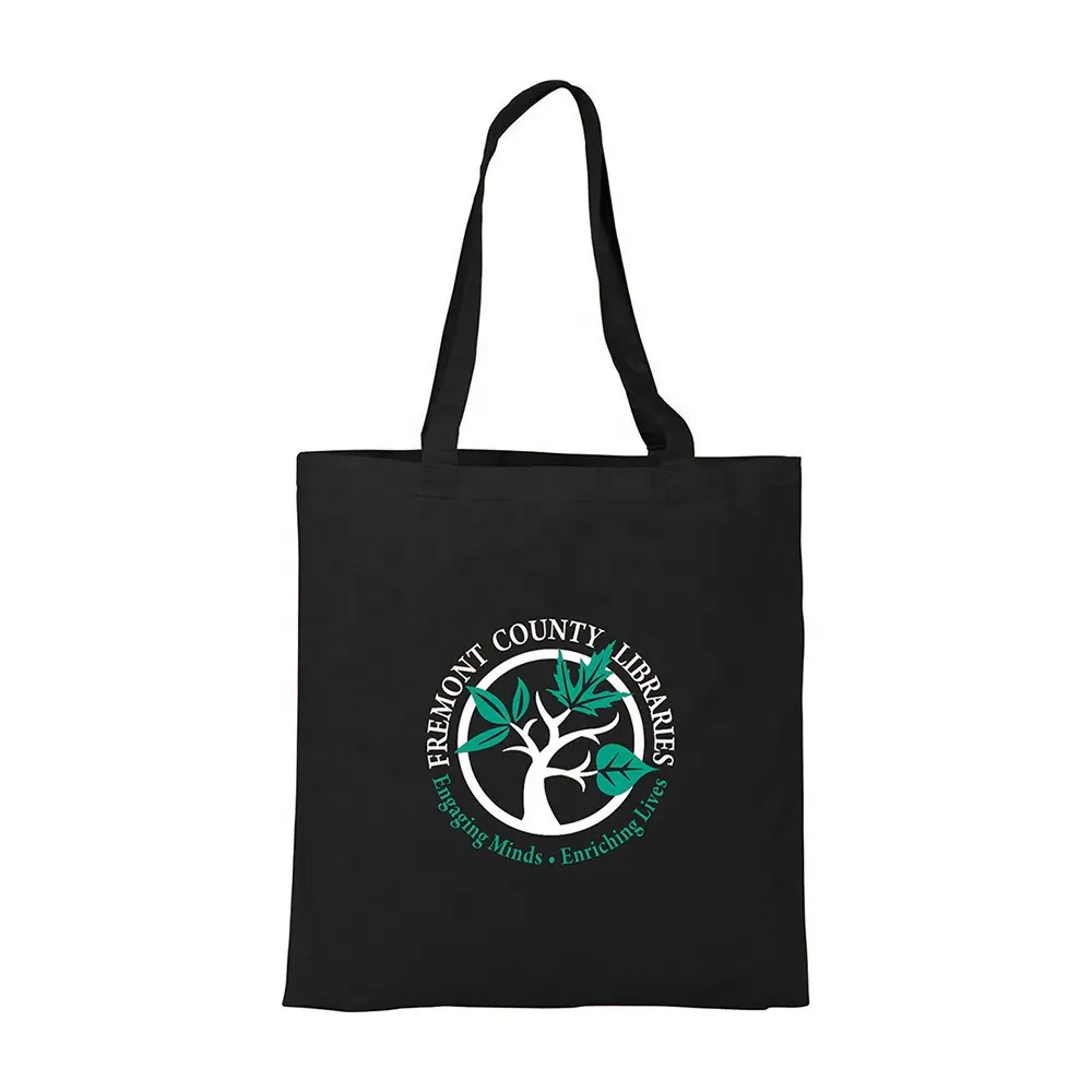 Promotional Hot Sale 10oz Custom Eco Recyle Reusable Ecological Organic Shopping Canvas Tote Cotton Bag