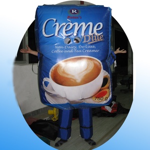 PVC <span class=keywords><strong>Inflatable</strong></span> hộp cà phê phim hoạt hình quảng cáo Float di động uống gói hiển thị quảng cáo cho quán cà phê sự kiện tiếp thị thương hiệu - Product Image 1