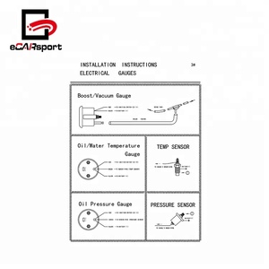 ECARsport 52mm Boost Gauge PSI <span class=keywords><strong>Auto</strong></span> Car Meter - Product Image 6