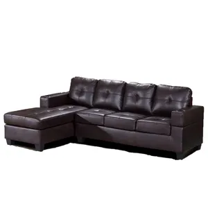Лидер продаж, мебель для гостиной, итальянский большой кожаный угловой модульный секционный диван L-образной формы