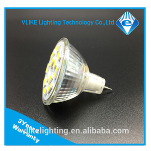 2700K DC12V input sin vidrio frontal MR11 3W LED Spotlight - Product Image 3