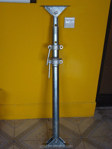 Ajustable puntales apuntalamiento de acero telescópica poste de andamios de acero - Product Image 1