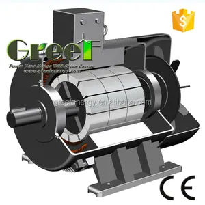 2MW 200RPM Alternator 3 Phase AC PMG Permanent Magnet Synchronous Direct Drive Generator With High Efficiency And Long Lifespan