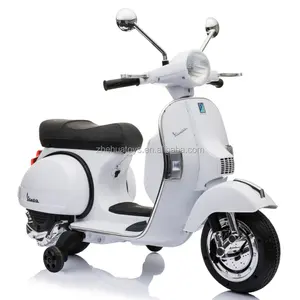 VESPA — Scooter électrique certifié pour enfants, voiture et Scooter à piles, conduite sur moto, 12V, PX150