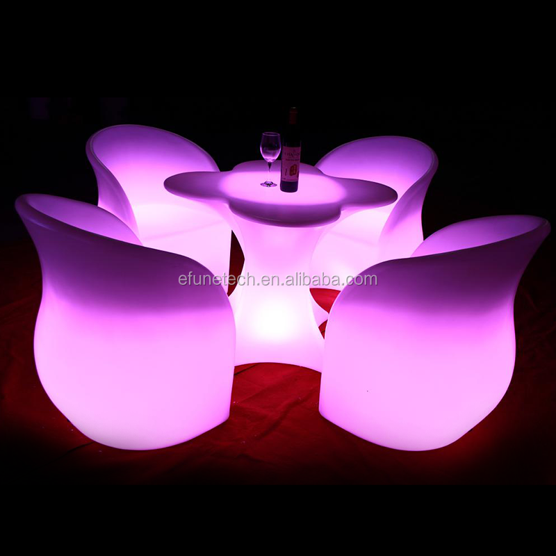 Пульт дистанционного управления, меняющий Цвет rgb, барная мебель, красивый цветочный свет, tled подсветка, стол и стул