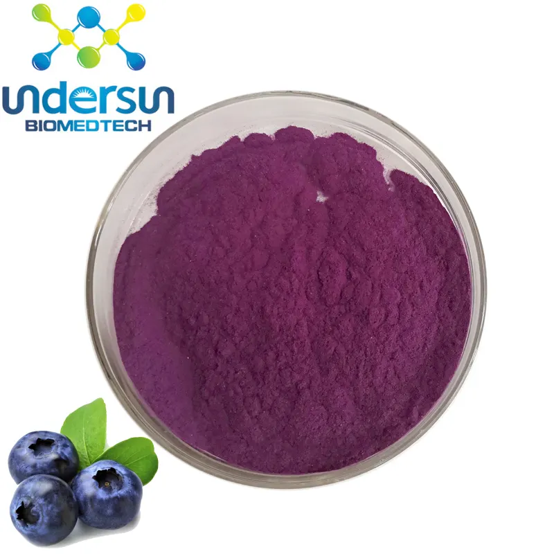 Undersun Cung Cấp Bột Màu Anthocyanin Hữu Cơ Chiết Xuất Từ Quả Việt Quất Mẫu Miễn Phí