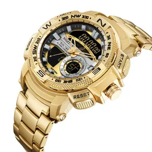 MIZUMS 8007 Luxury Men LED Digital Quartz Watch Men Sport Watch Male Waterproof Date Wrist Watch Relogio Masculino