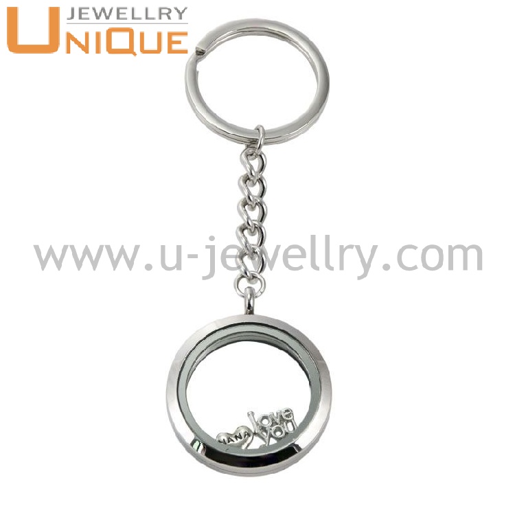 2017 модный брелок со стеклянной медалью и дизайном под заказ, металлический брелок