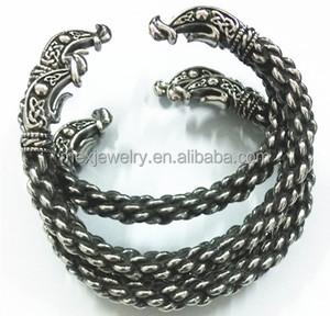 Di modo Vikings Mens Dei Monili 316L In Acciaio Inox Viking Del Polsino Del Braccialetto Del Braccialetto - Product Image 1