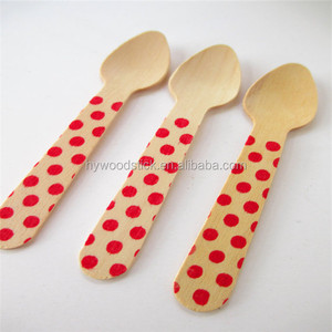 Cuchara <span class=keywords><strong>para</strong></span> servir de madera bonita promocional ecológica moderna <span class=keywords><strong>para</strong></span> café y helado Diseño moderno <span class=keywords><strong>para</strong></span> obsequios - Product Image 2