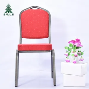 רקולס סדרת רהיטים SY-08 בד אדום קשתים כיסאות משתה