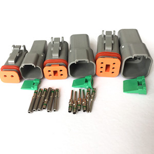 Hot Aanbieding Dt Serie Deutsch Connector 4pin 4Pole 4way Mannelijke Vrouwelijke Dt06-4S DT04-4P - Product Image 5