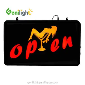 Open Sexy Meisjes Pub Bar Club Led Light Sign