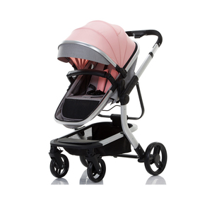 Zhilemei compact bébé poussette De Luxe <span class=keywords><strong>En</strong></span> Cuir <span class=keywords><strong>3</strong></span> Dans <span class=keywords><strong>1</strong></span> Bébé <span class=keywords><strong>Landau</strong></span> - Product Image 4