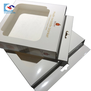 custom logo art paper Led light packing paper box