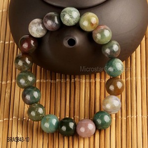 10 mm gros Hot vente Top qualité Bracelet extensible naturel <span class=keywords><strong>grenat</strong></span> pierre Bracelet - Product Image 6