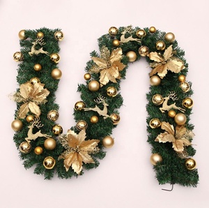 Super kwaliteit kerst garland krans china leverancier kerst bel krans