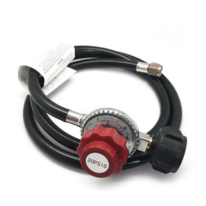 Lâu năm 0-20 PSI qcc LPG Xi lanh khí điều chỉnh với Hose Kit - Product Image 1