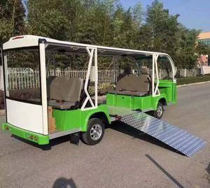 11 Chỗ Ngồi Xe Lăn Pin Điện Xe Buýt Đưa Đón Điện Xe Vô Hiệu Hóa AW6112KT - Product Image 2