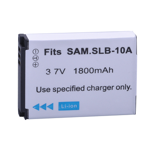 Batería SLB-10A SLB10A para Samsung SL102 SL202 SL420 SL620 SL820 HZ10W HZ15W <span class=keywords><strong>ES55</strong></span> L100 L110 L200 L210 L310W - Product Image 4