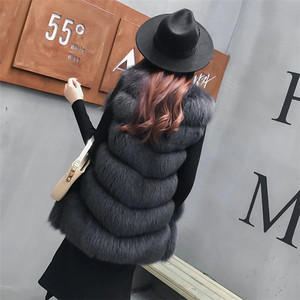 2023 Cina all'ingrosso nuova moda invernale da donna di lusso giacche e cappotti in pelliccia di volpe/giacca di pelliccia di volpe Parka/gilet di pelliccia di <span class=keywords><strong>visone</strong></span> - Product Image 4