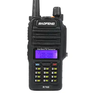 Baofeng Su Geçirmez R760 walkie talkie En Yüksek Dereceli Siyah Iş Için