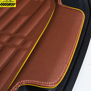 ความต้านทานการสึกหรอเสื่อหนังรถยนต์สากลสำหรับลำต้น - Product Image 4