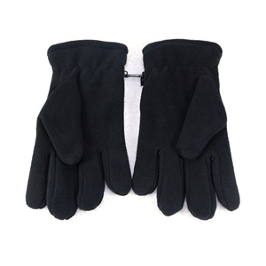 <span class=keywords><strong>Gants</strong></span> en <span class=keywords><strong>polaire</strong></span> noire double couche pour homme de grande taille d'hiver HZS-13207002 à Yiwu - Product Image 3
