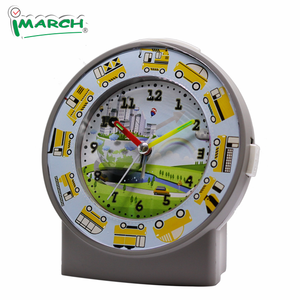 IMSH-relojes analógicos de cuarzo ML16801 para niños, reloj despertador de música para mesa de noche y escritorio, con melodía - Product Image 4
