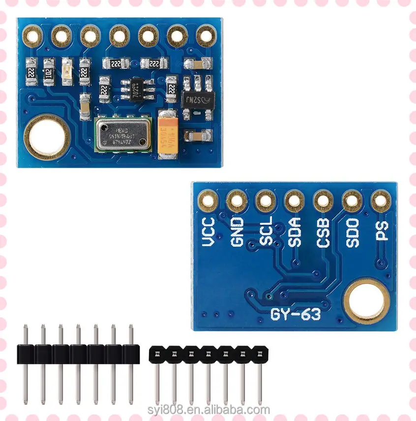 Fabrika fiyat GY-63 MS5611-01BA03 Pnömatik sensör modülü Yüksek hassasiyetli yükseklik sensörü modülü