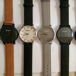 Montres noires chinoises pour hommes, personnalisées, échantillons gratuits, montres avec mon propre nom de marque imprimé sur le <span class=keywords><strong>cadran</strong></span>, gravées - Product Image 5