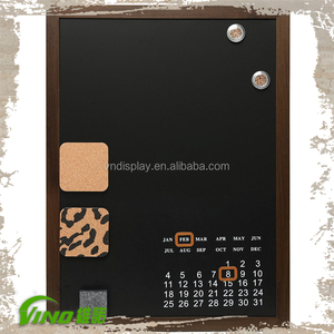 Pizarra multifuncional montada en la pared con almohadillas de corcho y pizarra de calendario Categoría de producto tablero negro - Product Image 2