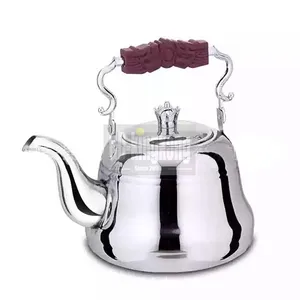 Unique copper Islamic Dallah Arabian Coffee Pot turkish gold plated plating tea kettles antique arab water Kettl tea pot (OSUL)