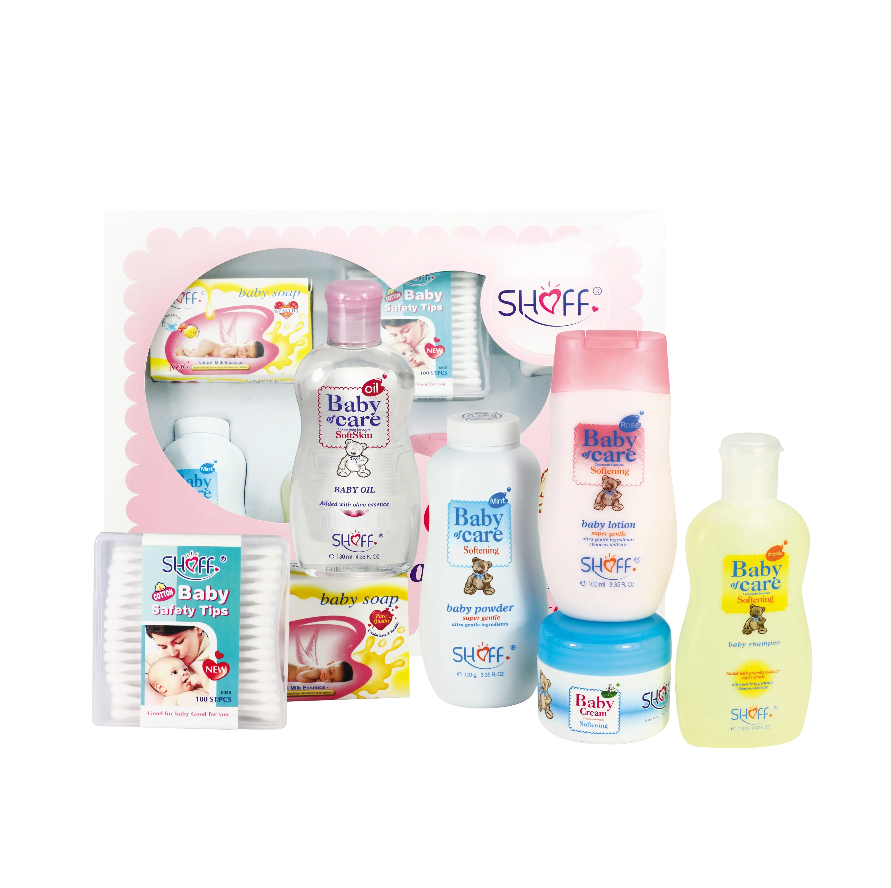 Baby skin care baby kit