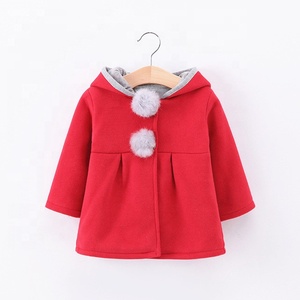 Commercio all'ingrosso a buon mercato di inverno delle ragazze del cappotto di inverno <span class=keywords><strong>rosa</strong></span> cappotti di pelliccia per i bambini delle ragazze del cappotto di inverno - Product Image 4