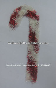 Vente chaude! Nouvelle conception 2013 24" 2 ton. guirlande de noël décorations de noël canne à <span class=keywords><strong>sucre</strong></span>,. - Product Image 4