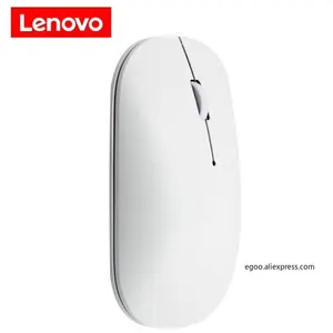 Ratón inalámbrico con mango de aire lenovo xiaoxin, 4000dpi, 2,4 GHz, óptico, portátil, silencioso, distancia de trabajo para notebook de 10m, novedad