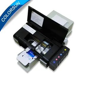 Inkjet CD/DVD/PVC card making machine printer voor epson l800 met ce-certificering